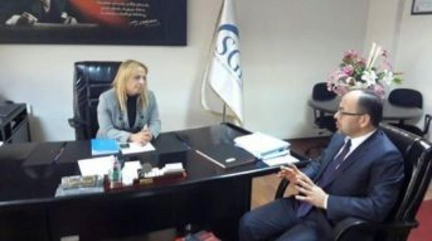 Almanya Zonguldaklılar Derneği Başkanı Karakulak&rsquo;tan Sgk&rsquo;ya Ziyaret