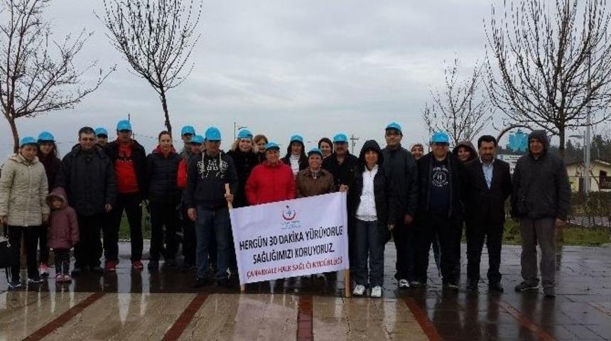 &Ccedil;anakkale&rsquo;de Sağlıklı Yaşam Y&uuml;r&uuml;y&uuml;ş&uuml;