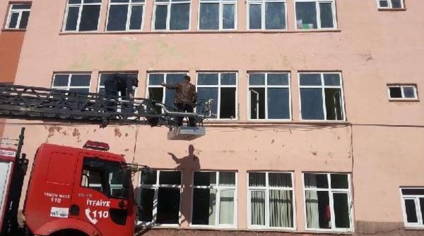 Başkale&rsquo;De Yangın Tatbikatı