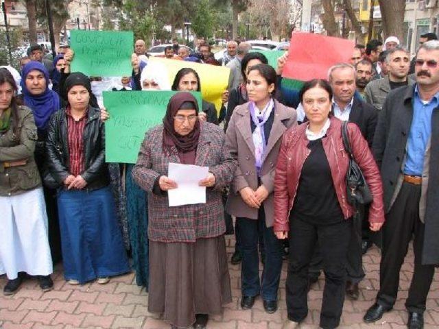 Viranşehir de İ&ccedil; G&uuml;venlik Yasası Protestosu 1