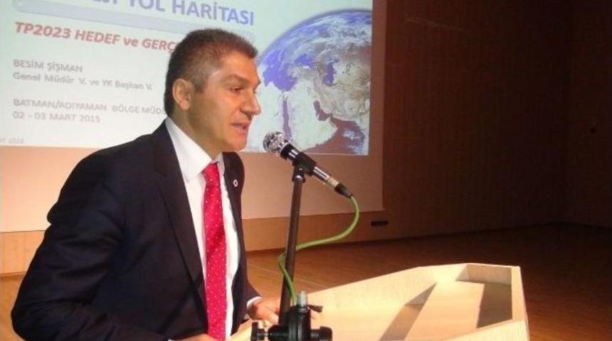 Tp Genel M&uuml;d&uuml;r&uuml; Besim Şişman &Ccedil;alışmaları Değerlendirdi
