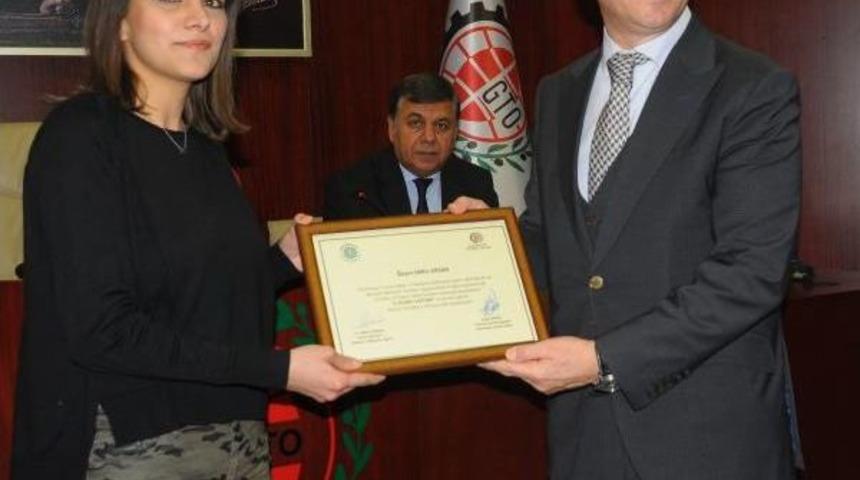 Gaziantep'te Mesleki Eğitim Alan 179 Kursiyere Sertifika