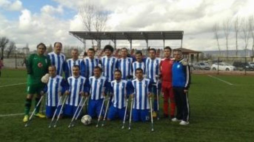 Şahinbey Ampute Deplasmandan 3 Puanla D&ouml;nd&uuml;