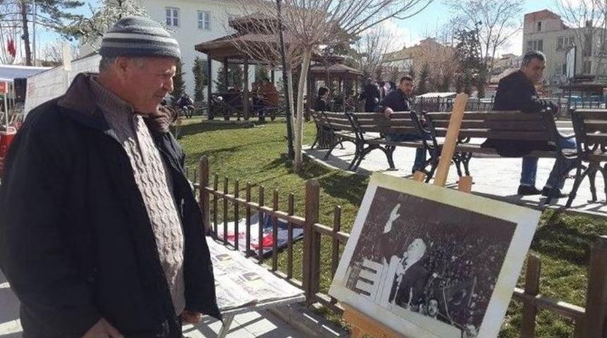 Saadet Partisi&rsquo;nden Erbakan Resim Sergisi