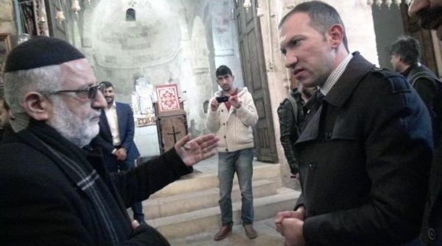 Chp Gen&ccedil;lik Kolları Başkanı Mardin'de S&uuml;ryanileri Ziyaret Etti