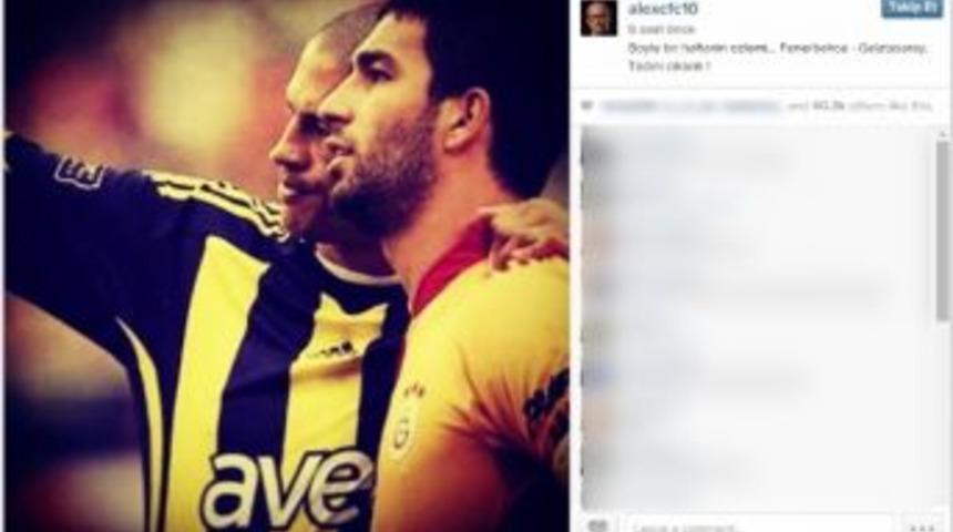 Alex&rsquo;ten Duygulandıran &rsquo;derbi&rsquo; Mesajı