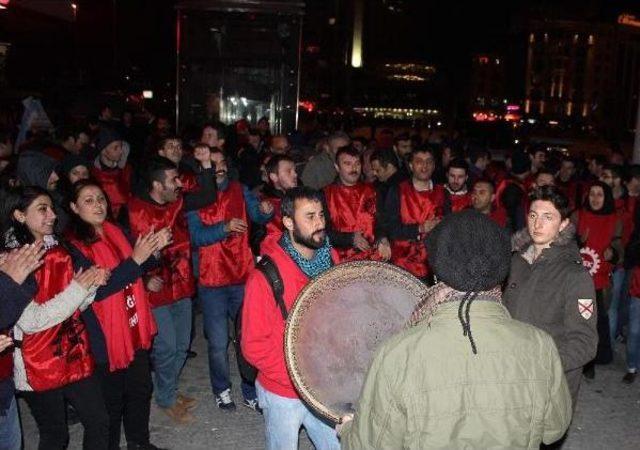 Bedaş Işçilerinin Eylemi 200'üncü Gününde...