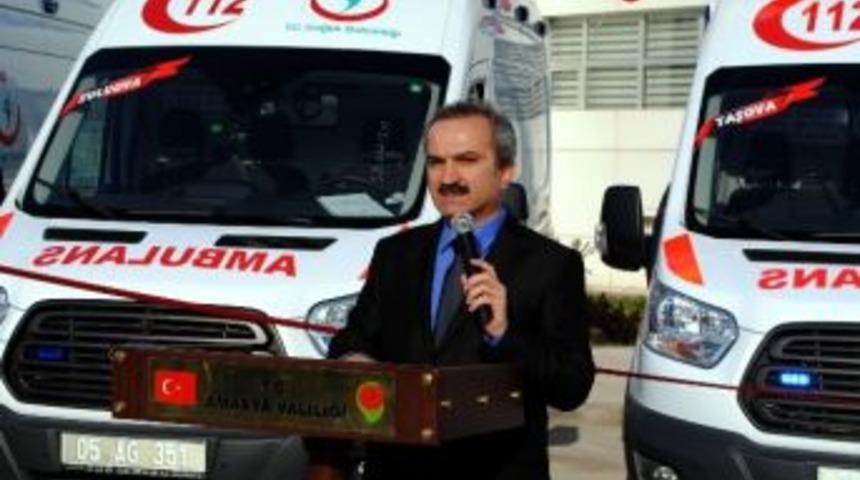 Amasya 112, 300 Bin &Ccedil;ağrıya Cevap Verdi