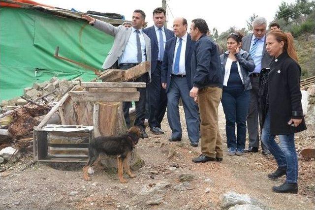 Başkan Özakcan, Yol Talebini Yerinde İnceledi