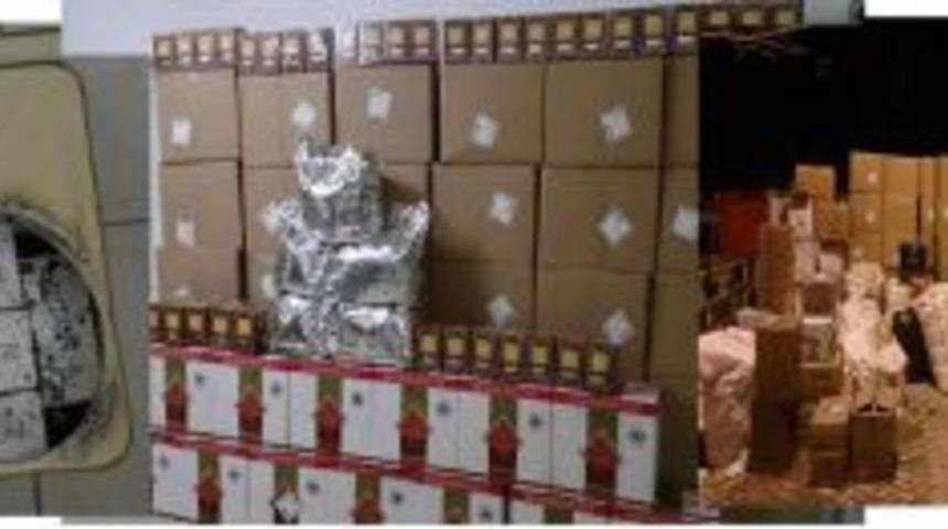 Kargo Kamyonunda Ka&ccedil;ak &Ccedil;ay ve Ka&ccedil;ak Sigara