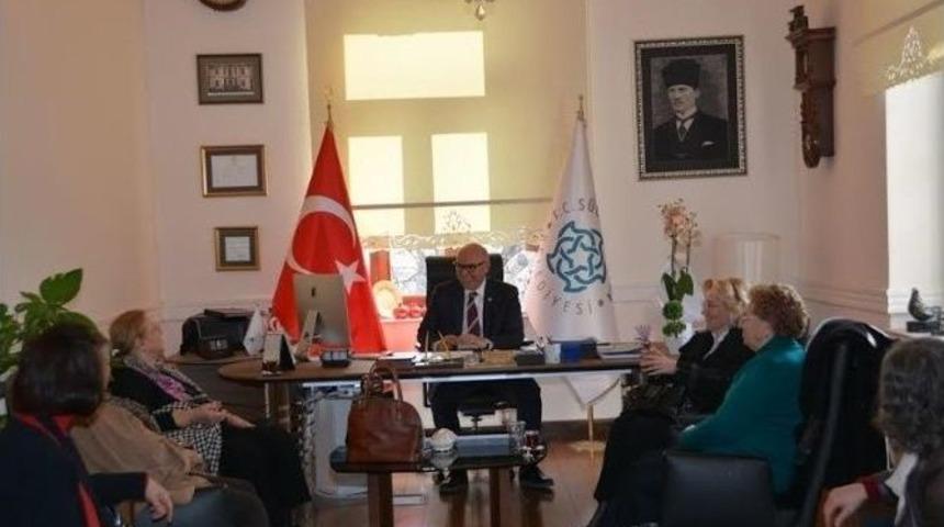 T&uuml;rk B&ouml;brek Vakfı Tekirdağ Şubesi&rsquo;nden S&uuml;leymanpaşa Belediyesi&rsquo;ne Ziyaret