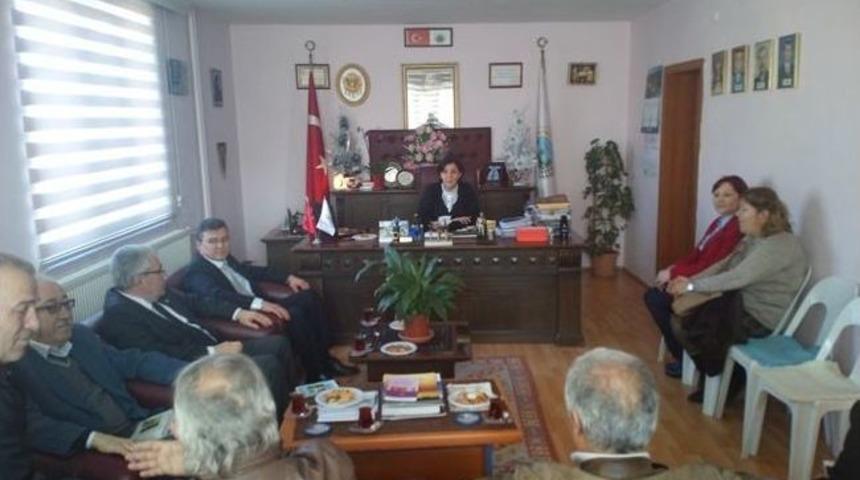 Aday Adaylarından Başkan G&uuml;neş&rsquo;e Ziyaret