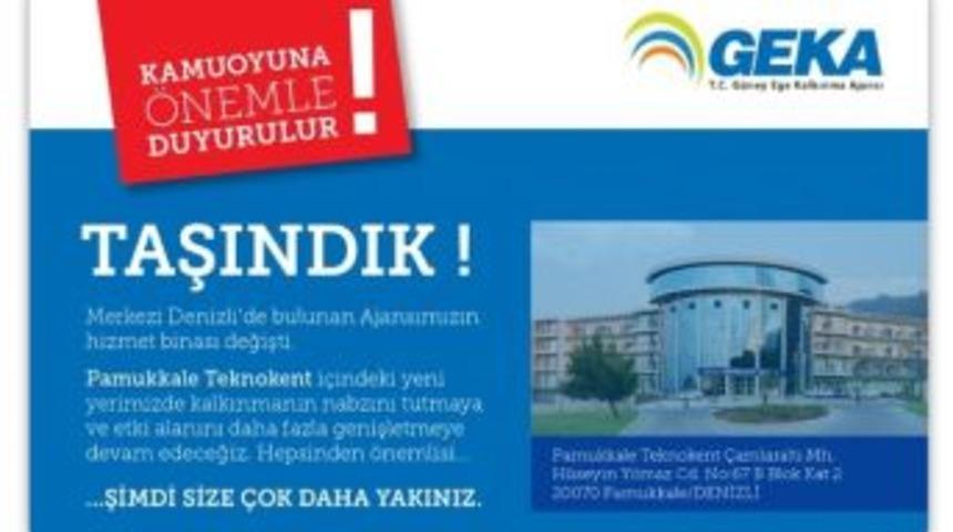 Geka Yeni Binasına Taşındı