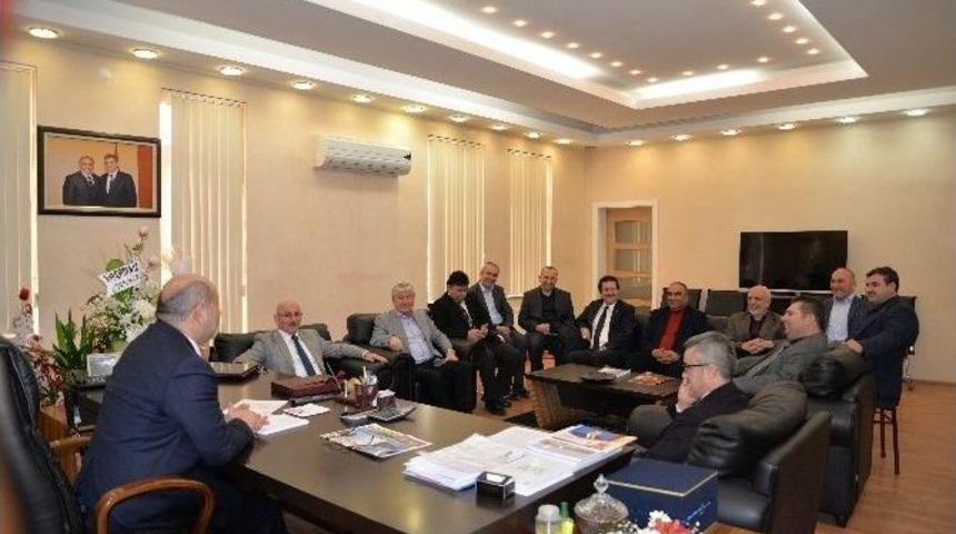 M&uuml;siad Y&ouml;netiminden Hendek Belediyesine Ziyaret
