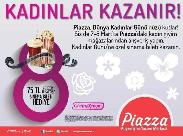 Kadınlar G&uuml;n&uuml; Şanlıurfa Piazza&rsquo;da Daha G&uuml;zel 1