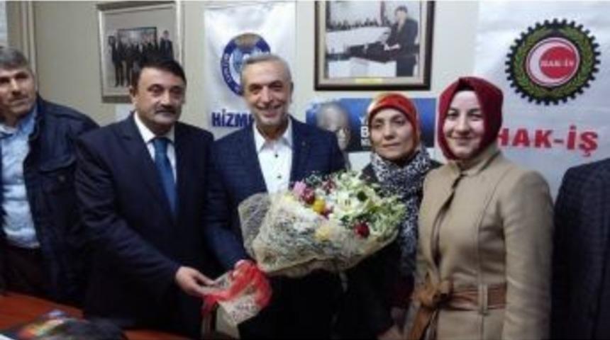 Aykan&rsquo;dan Hak İş Ve Hizmet İş Sendikası&rsquo;na Ziyaret