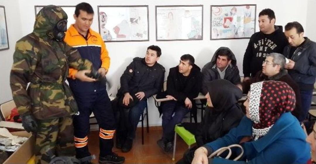 Afad Eğitimlere Devam Ediyor