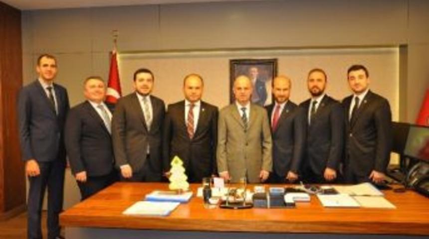 Gagiad Y&ouml;netim Kurulu Emniyet M&uuml;d&uuml;r&uuml; Erhan G&uuml;lveren&rsquo;le G&ouml;r&uuml;şt&uuml;