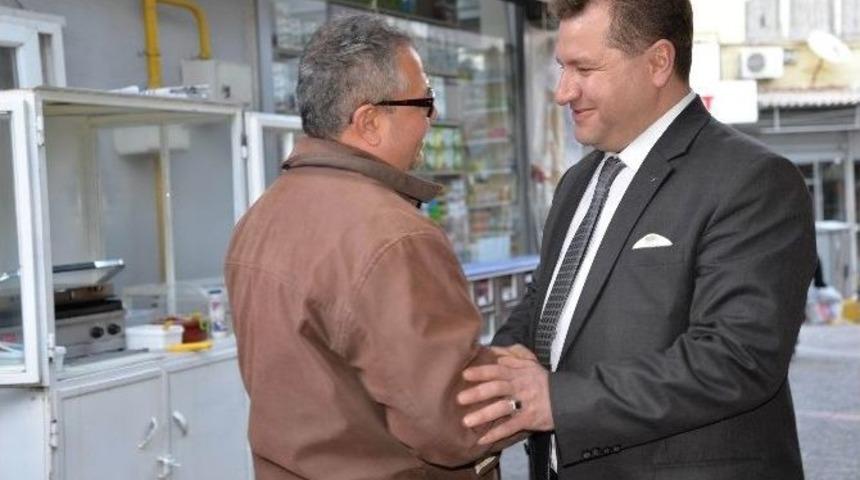 Başkan Yılmaz&rsquo;dan Esnaf Ziyareti