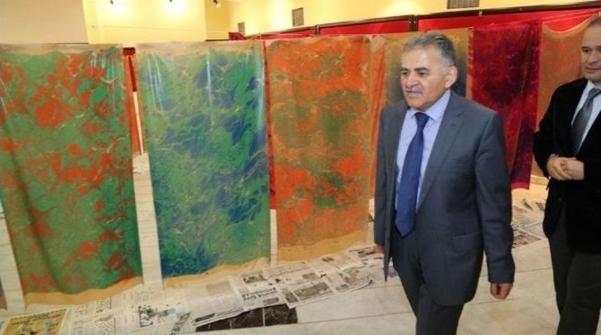 Melikgazi Belediyesi Meslek Ve Sanat Merkezince &Ouml;zel Sergi Ve &Ouml;zel &Ccedil;alışma