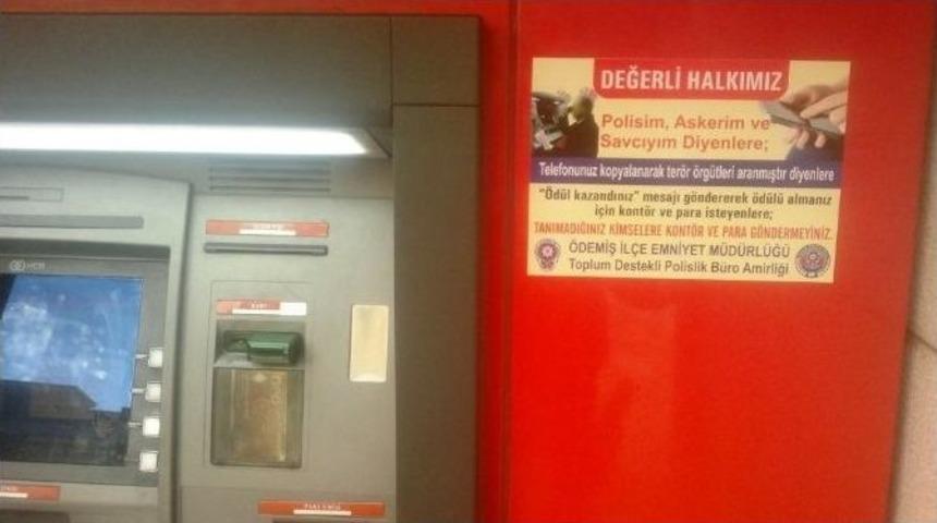 &Ouml;demişte Polisler Vatandaşları Bilgilendirdi