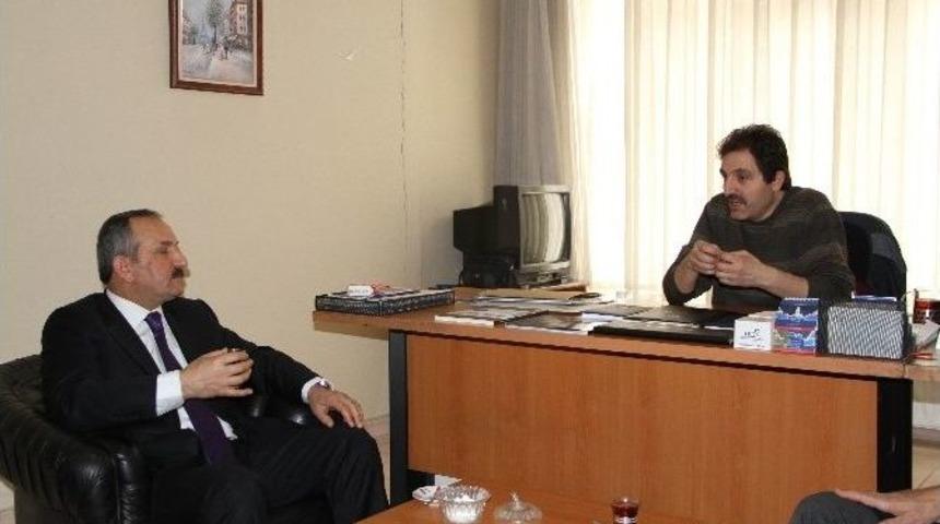 Ak Parti Van Milletvekili Aday Adayı Karabıyık&rsquo;tan İha&rsquo;ya Ziyaret