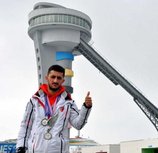 Erzurum'da Ölümden Dönen Milli Kayakçı, Abd'de Altın Madalya Kazandı