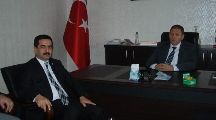 Taşkın’dan Hekimhan İlçe Teşkilatına Ziyaret