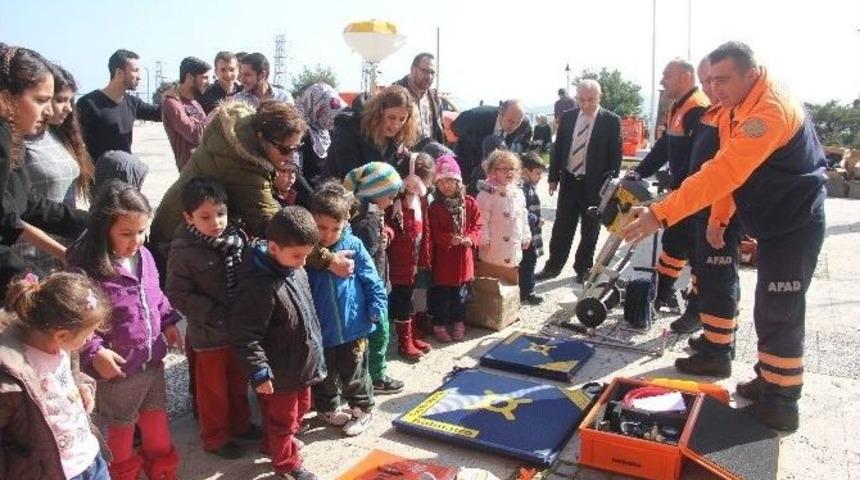 Sinop&rsquo;ta Minikler Afad İle Tanıştı