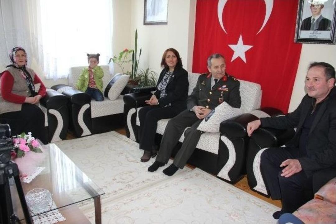 Giresunlu Şehit Ailesine Genelkurmay&rsquo;dan Davet