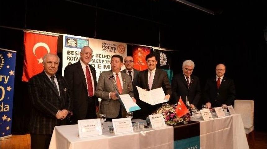 Beşiktaş Belediyesi, Rotary İle Ortak Protokol İmzaladı