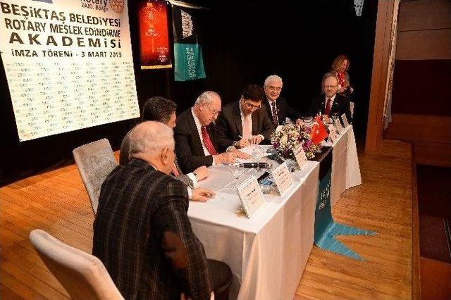 Beşiktaş Belediyesi, Rotary İle Ortak Protokol İmzaladı