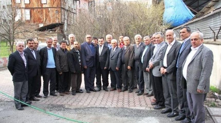 Yaşar Arslan Muhtarları Ziyaret Etti