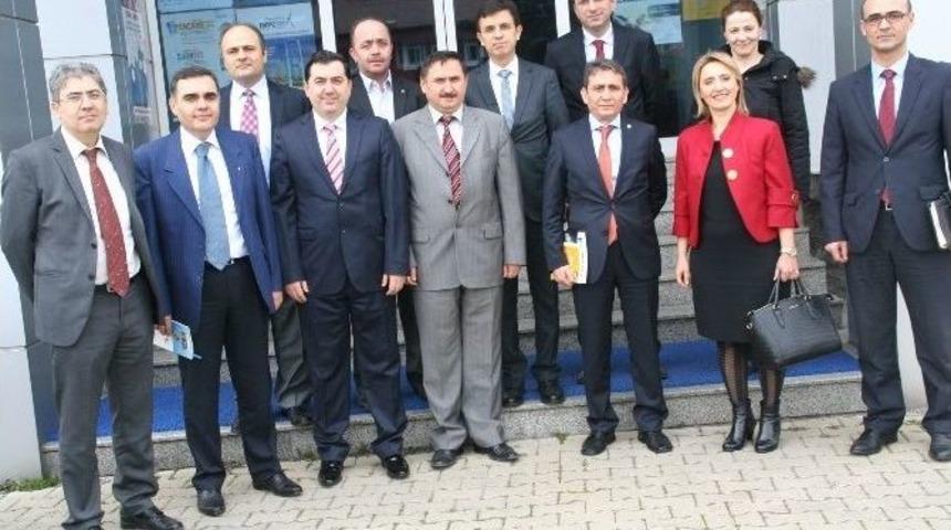 Devrek Tso Başkanı Banka M&uuml;d&uuml;rleri