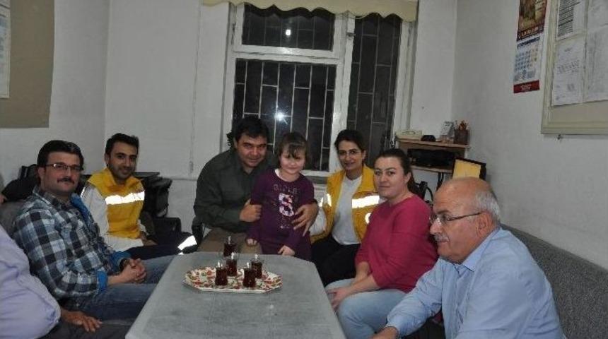 Kaymakam Balcı Ve Belediye Başkanı Yıldız 112 İstasyonunu Ziyaret Etti