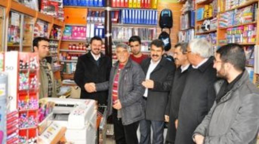 Milletvekili Aday Adayı Albayrak&rsquo;tan Esnaf Ziyareti