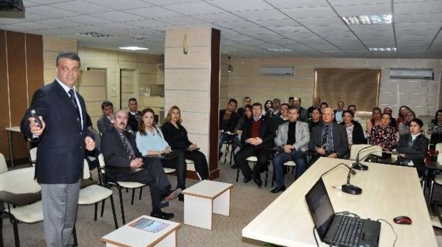 Erdemli Tsm &Ccedil;alışanlarına İş Sağlığı Ve G&uuml;venliği Eğitimi