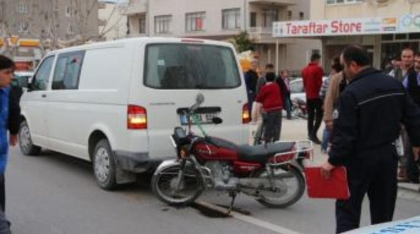 Mut&rsquo;ta Trafik Kazası: 1 Yaralı