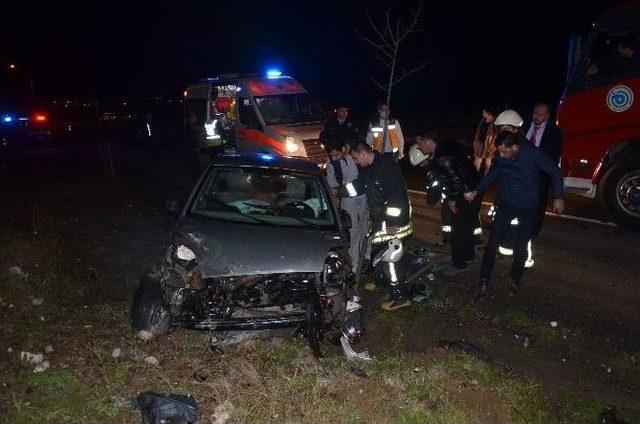 Tekirdağ’da Trafik Kazası: 3 Yaralı