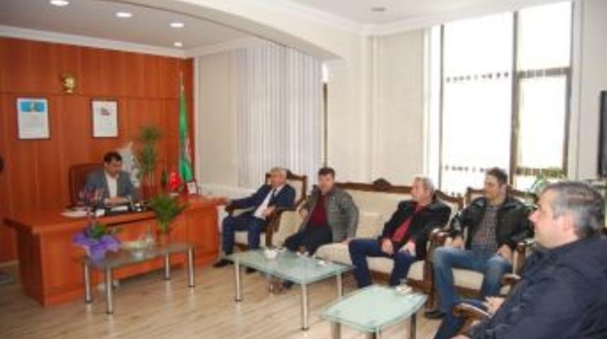 Malkara Tso Y&ouml;netiminden Ziraat Odası Başkanı G&uuml;nd&uuml;z&rsquo;e Ziyaret