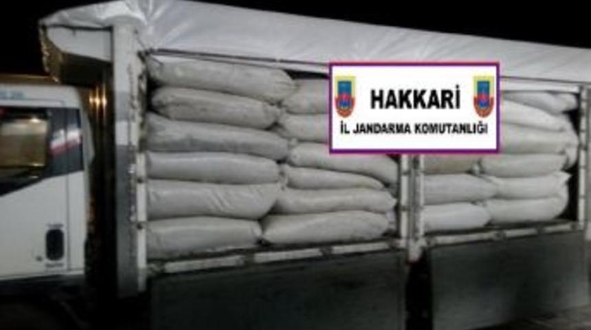 Y&uuml;ksekova'da 3 Ton 348 Kilo Ka&ccedil;ak &Ccedil;ay Ele Ge&ccedil;irildi.