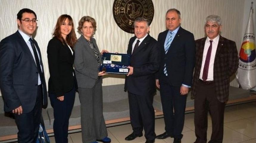İsrail Heyetinden Atb&rsquo;ye İşbirliği Ziyareti