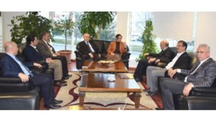 Yasemin &Ouml;zata &Ccedil;etinkaya&rsquo;dan Kayseri Osb&rsquo;ye Veda Ziyareti