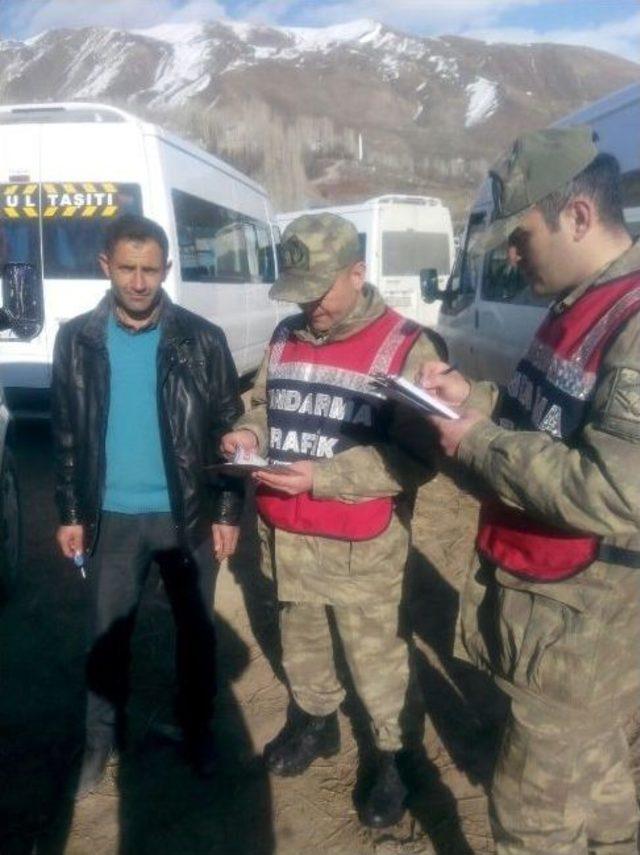 Hakkari&rsquo;de Okul Servisi Denetimi 2