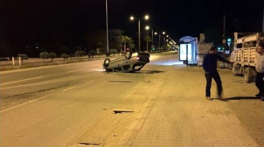 Kaza Yapan S&uuml;r&uuml;c&uuml; Kurtarıldıktan Sonra Kayıplara Karıştı