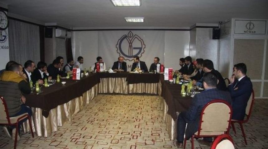 Gaziantep Gen&ccedil; M&uuml;siad&rsquo;dan İnşaat Sekt&ouml;r Kurulları Toplantısı