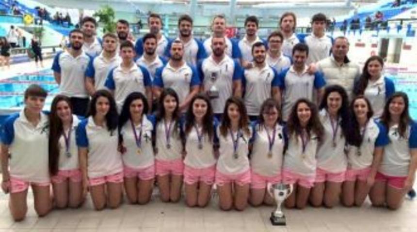 İzmir B&uuml;y&uuml;kşehir Belediyespor Kadın Sualtı Ragbi'nın 10'uncu Şampiyonluğu