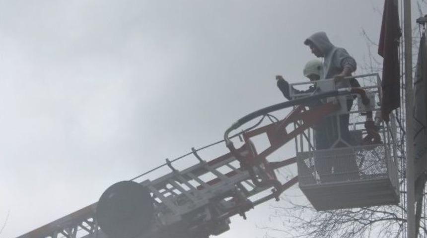 Imkb Anadolu &Ouml;ğretmen Lisesi&rsquo;nde Yangın Tatbikatı