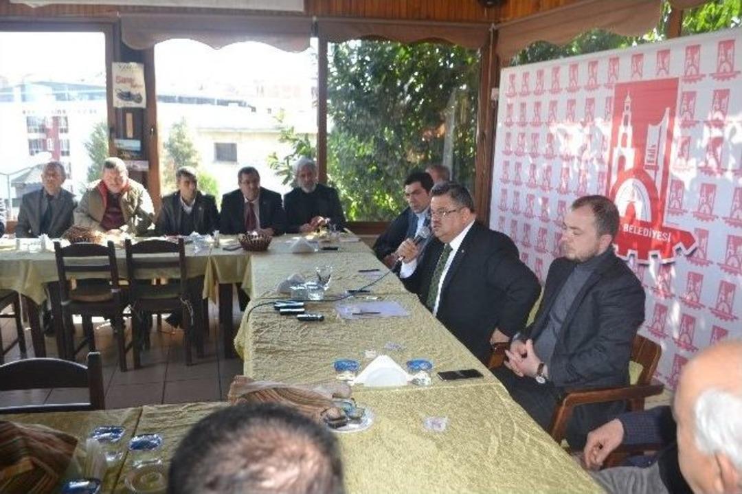 Bilecik Belediye Başkanı Selim Yağcı Muhtar İle Bir Araya Geldi