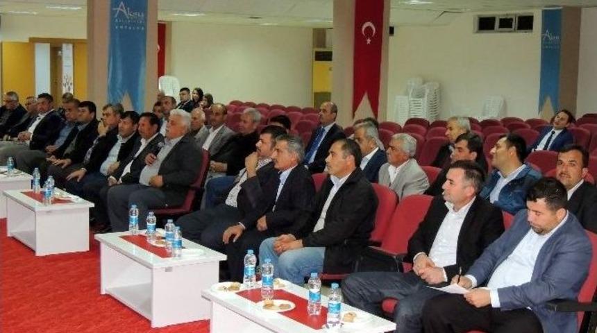 Aksu&rsquo;da Enerji Konusu Masaya Yatırıldı